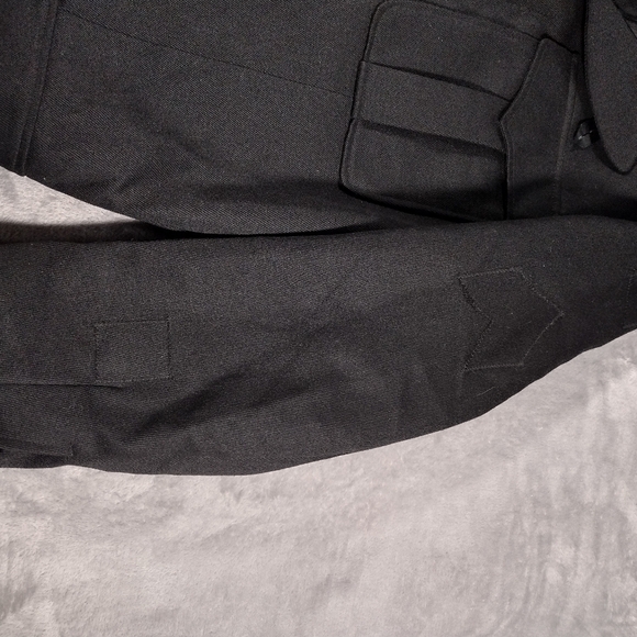 Ovadia & Sons Eisenhower Military Wool Jacket New York Large Black - Picture 5 of 11